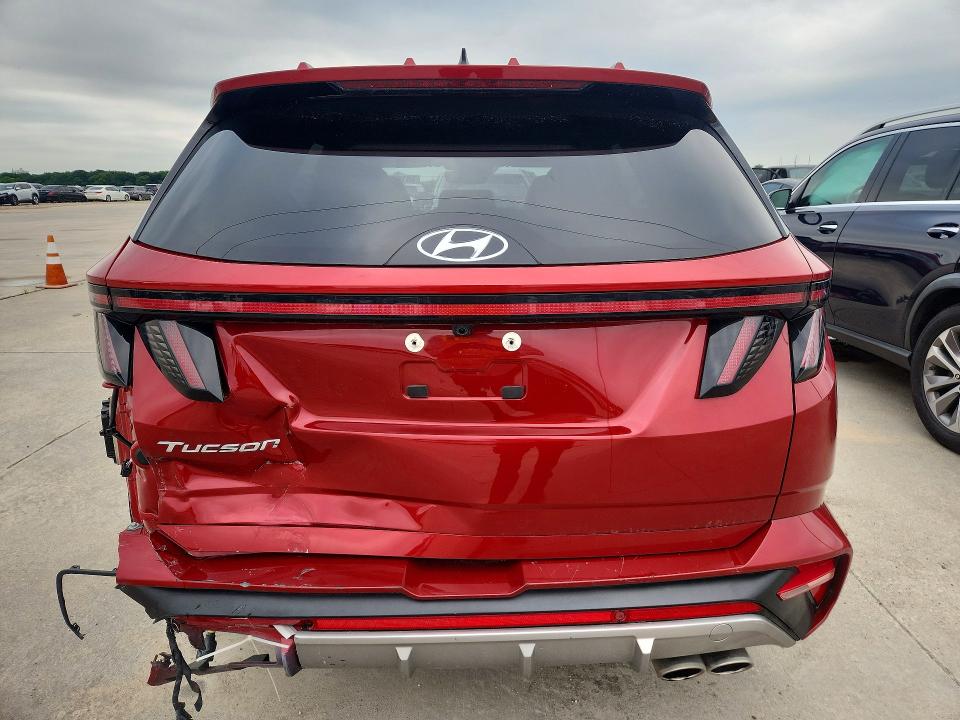 2023 Hyundai Tucson VIN KM8JF3AE0PU206061 COPART salvage auction — REAR END, Tx - Salvage Vehicle Title, sold $10,200 on 2026-07-02 (photo 6)