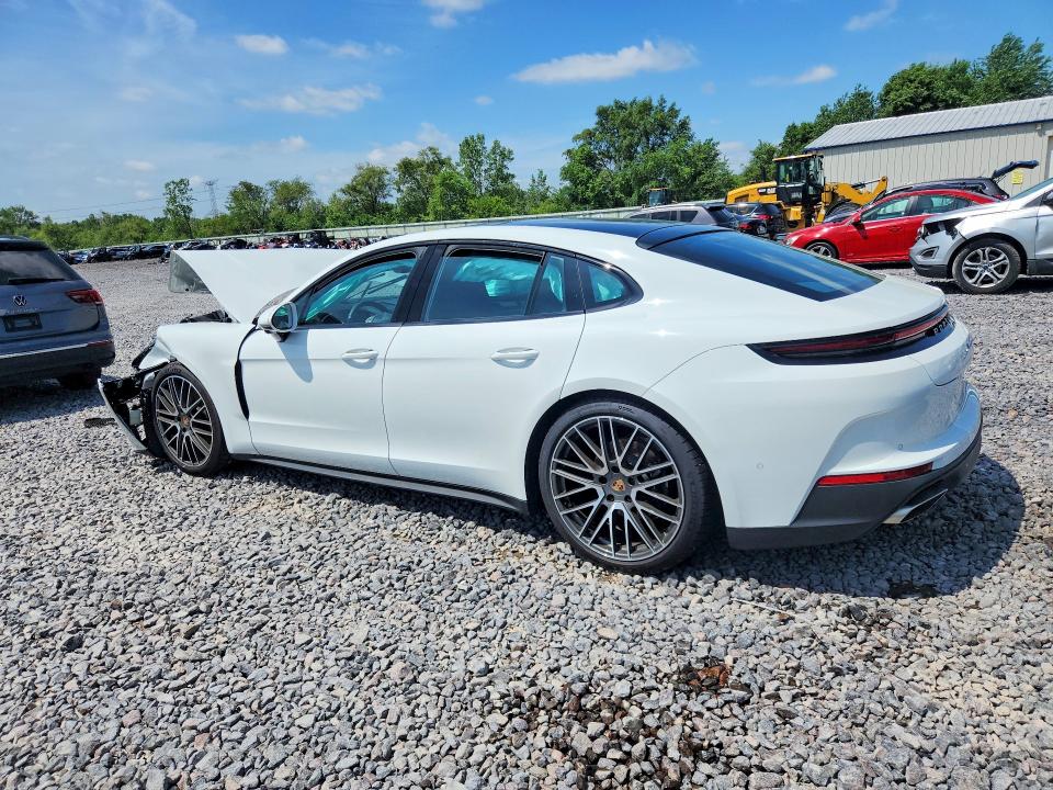2025 Porsche Panamera VIN WP0AA2YA8SL011808 COPART salvage auction — FRONT END, Il - Salvage Certificate, sold $28,250 on 2026-08-12 (photo 2)