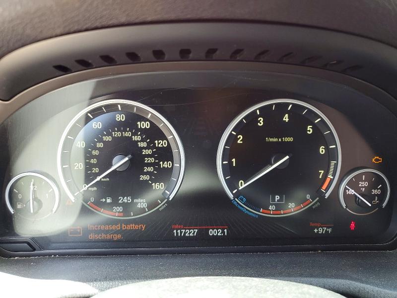 2014 BMW X3 VIN 5UXWX9C57E0D16084 COPART salvage auction — MECHANICAL, Tx - Certificate Of Title, sold $425 on 2026-07-07 (photo 9)