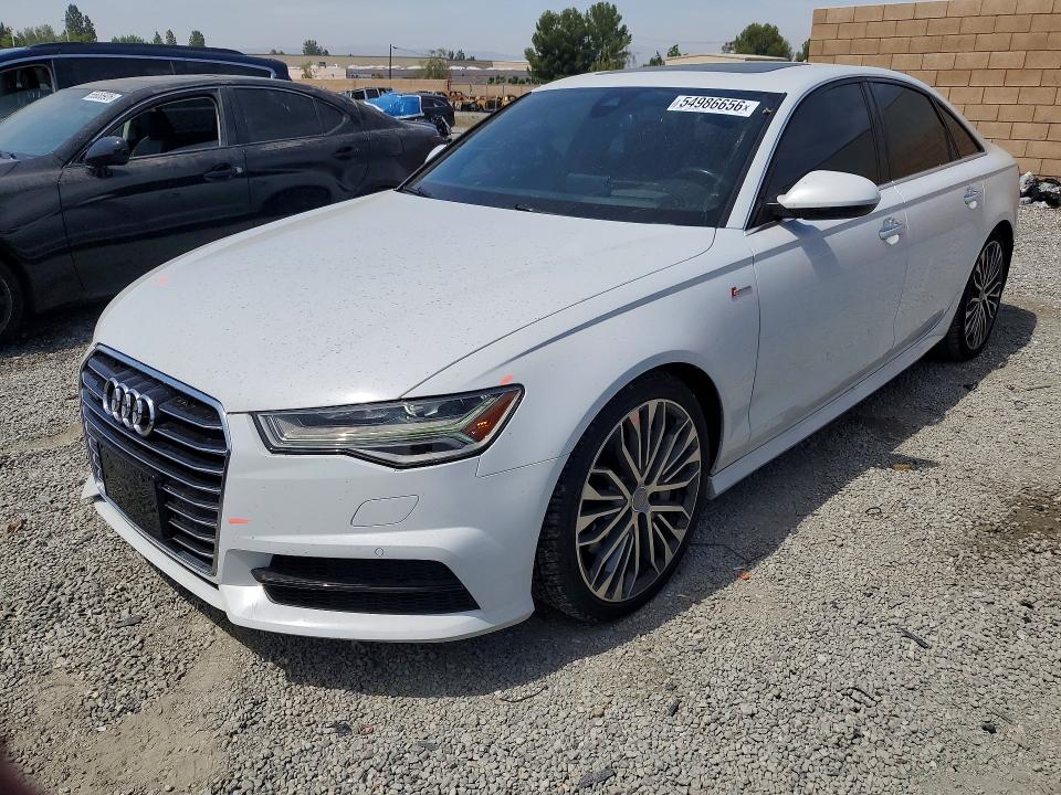 2017 Audi A6 VIN WAUH2AFC2HN006611 COPART salvage auction — REAR END, Ca - Salvage Certificate, sold $5,300 on 2026-07-22 (photo 1)