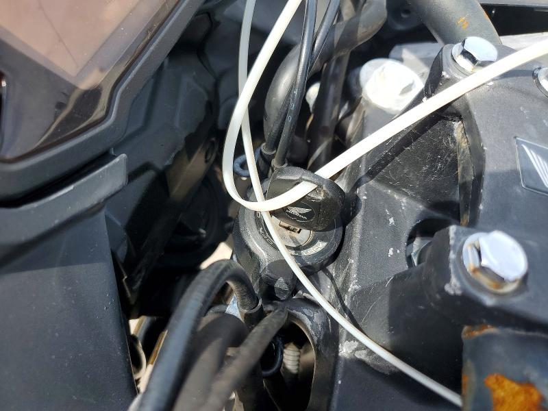 2013 Honda Cb VIN MLHPC4617D5001021 COPART salvage auction — FRONT END, Fl - Cert Of Title Slvg Rebuildable, sold $90 on 2026-07-02 (photo 8)