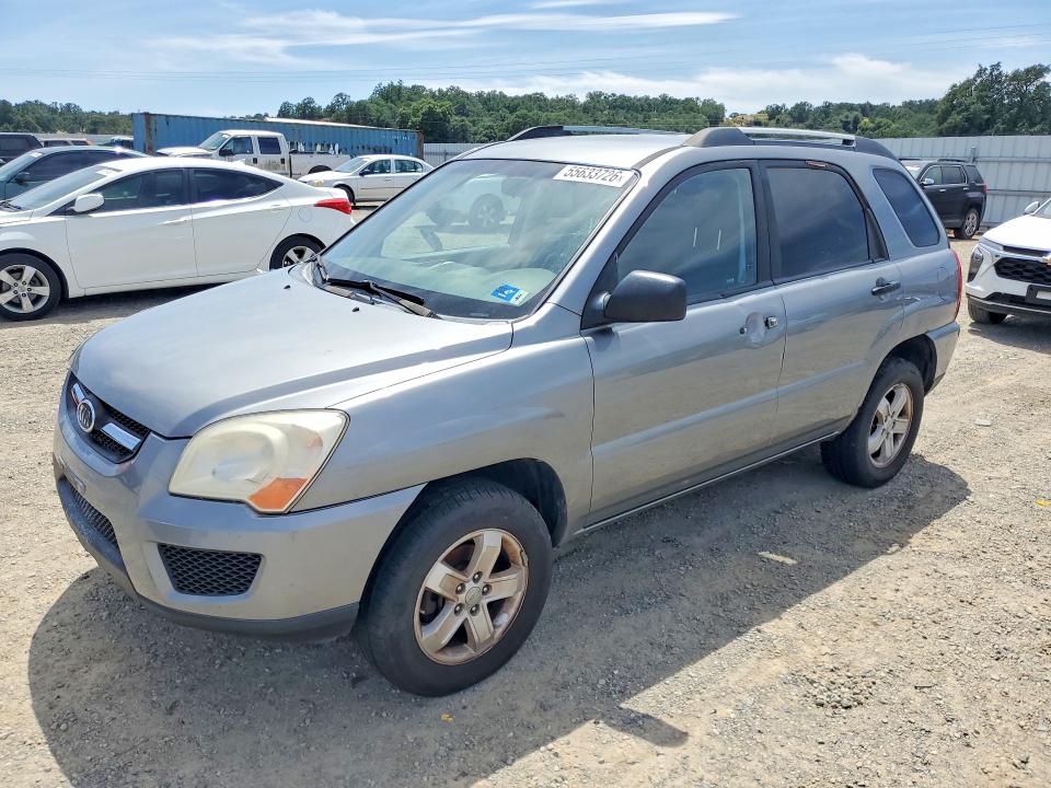 2010 Kia Sportage VIN KNDKGCA32A7726076 COPART salvage auction — MECHANICAL, Ca - Dis/Dlr/Exp App For Dup Clean, sold $275 on 2026-07-06 (photo 1)