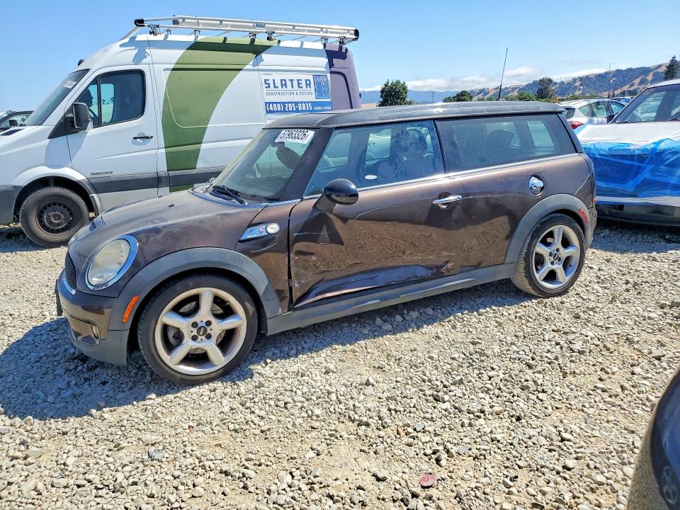 2008 Mini Cooper VIN WMWMM33548TP89226 COPART salvage auction — SIDE, CA - SALVAGE CERTIFICATE, sold $60 on 2026-07-21 (photo 1)