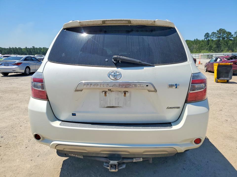 2010 Toyota Highlander VIN JTEJW3EHXA2044625 COPART salvage auction — MECHANICAL, Sc - Cert Of Title-Salvage, sold $1,550 on 2026-07-15 (photo 6)
