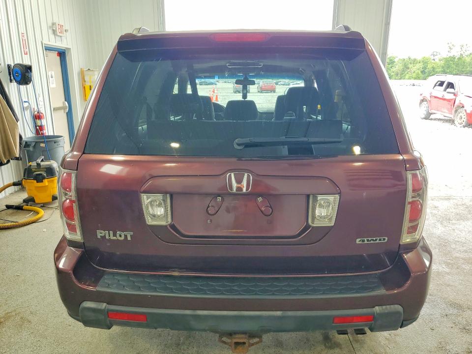 2008 Honda Pilot VIN 5FNYF18388B009998 COPART salvage auction — FRONT END, OH - CERT OF TITLE-SALVAGE, sold $300 on 2026-07-10 (photo 6)