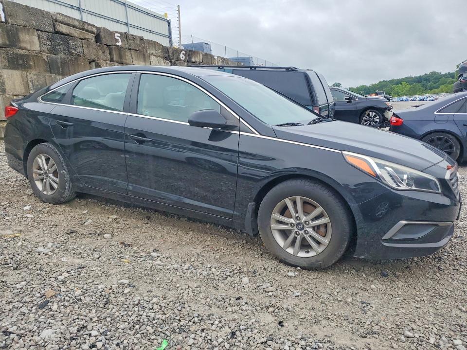 2016 Hyundai Sonata VIN 5NPE24AF1GH389741 COPART salvage auction — MECHANICAL, Oh - Certificate Of Title, sold $2,007 on 2026-07-02 (photo 4)