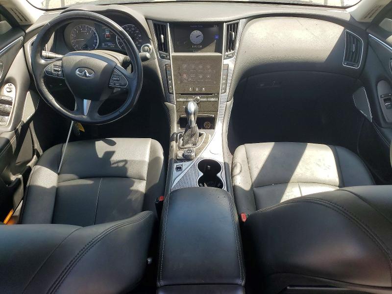 2017 Infiniti Q50 VIN JN1EV7AP9HM741251 COPART salvage auction — VANDALISM, Ca - Salvage Certificate (P), sold $4,050 on 2026-07-21 (photo 8)