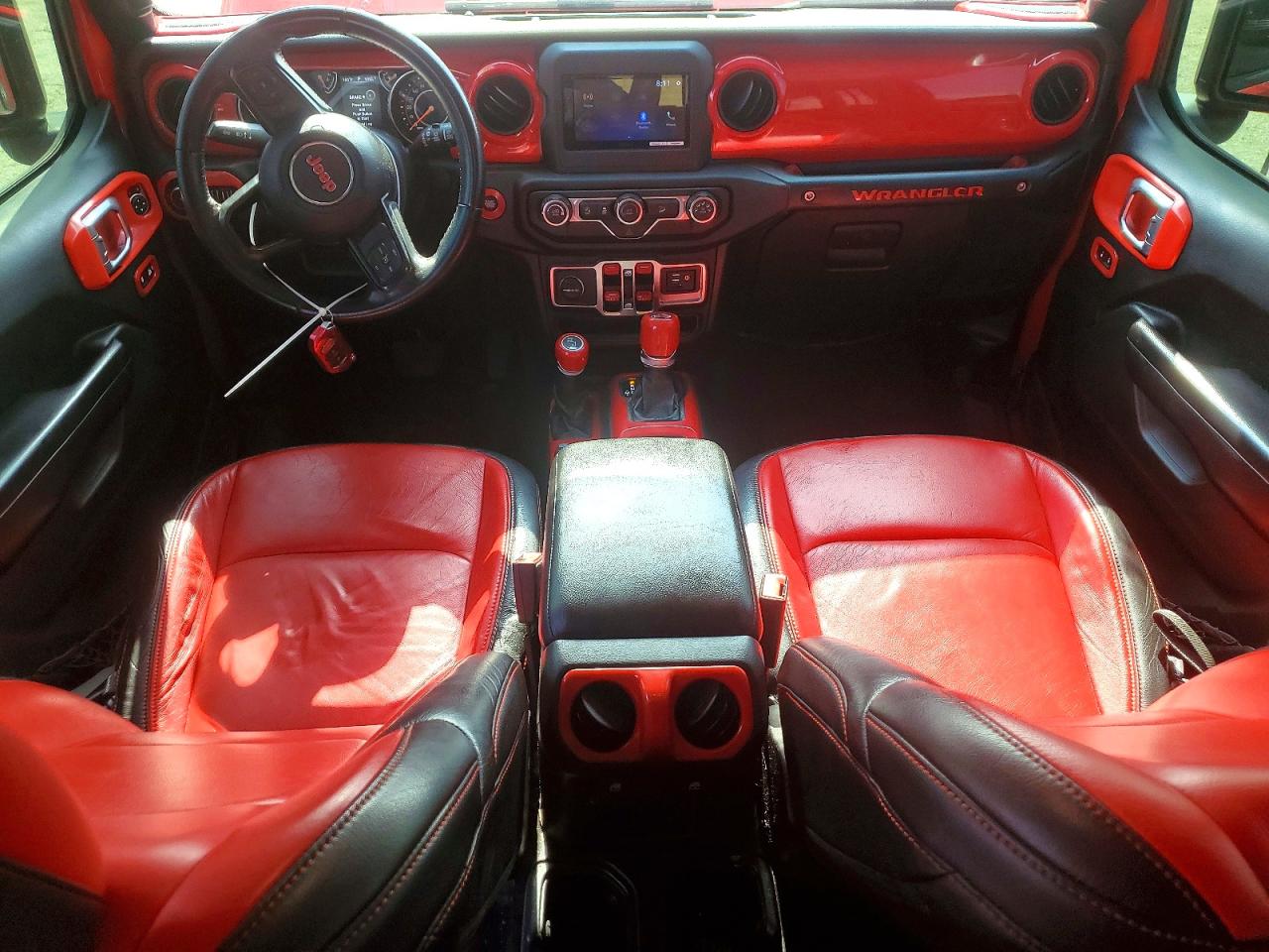 2019 Jeep Wrangler Unlimited VIN 1C4HJXDG5KW528214 COPART salvage auction — Minor Dent/Scratches, GA - CERTIFICATE OF TITLE (P), sold $10,700 on 2026-07-01 (photo 8)