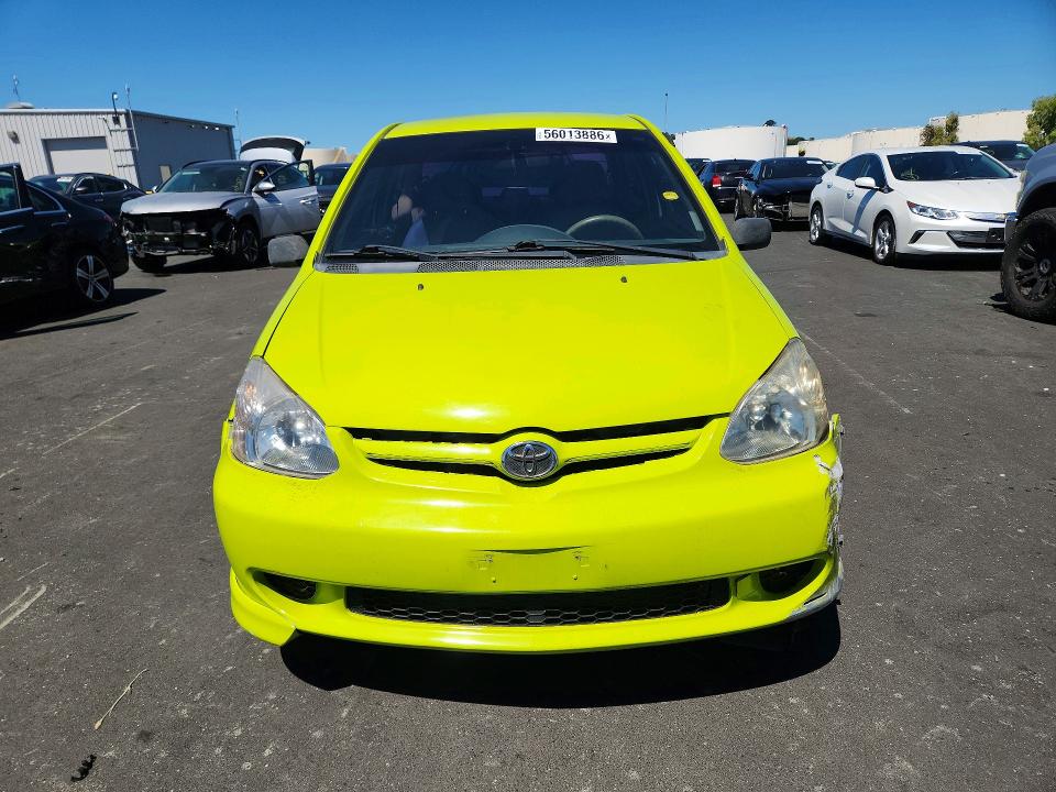 2003 Toyota Echo VIN JTDAT123830263320 COPART salvage auction — FRONT END, Ca - Salvage Certificate, sold $425 on 2026-07-08 (photo 5)