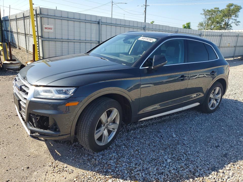 2019 Audi Q5 VIN WA1BNAFY6K2133487 COPART salvage auction — FRONT END, Ia - Cert Of Title-Salvage Title, sold $8,300 on 2026-07-24 (photo 1)