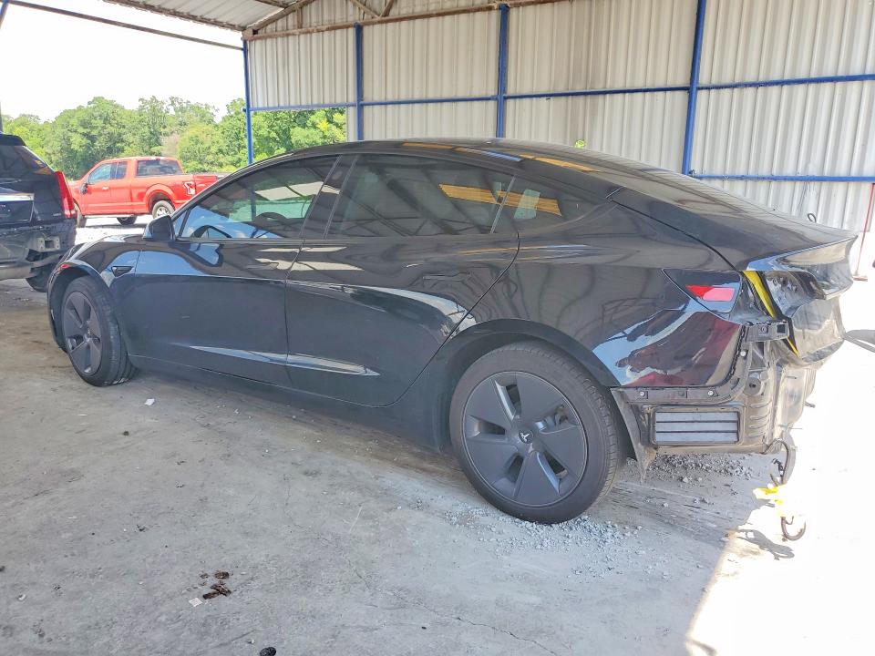 2021 Tesla Model 3 VIN 5YJ3E1EBXMF051026 COPART salvage auction — REAR END, GA - CERT OF TITLE-SALVAGE (P), sold $9,400 on 2026-07-16 (photo 2)