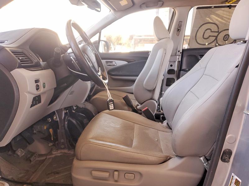 2016 Honda Pilot VIN 5FNYF6H0XGB114253 COPART salvage auction — WATER/FLOOD, Ca - Salvage Certificate, sold $4,600 on 2026-07-09 (photo 7)