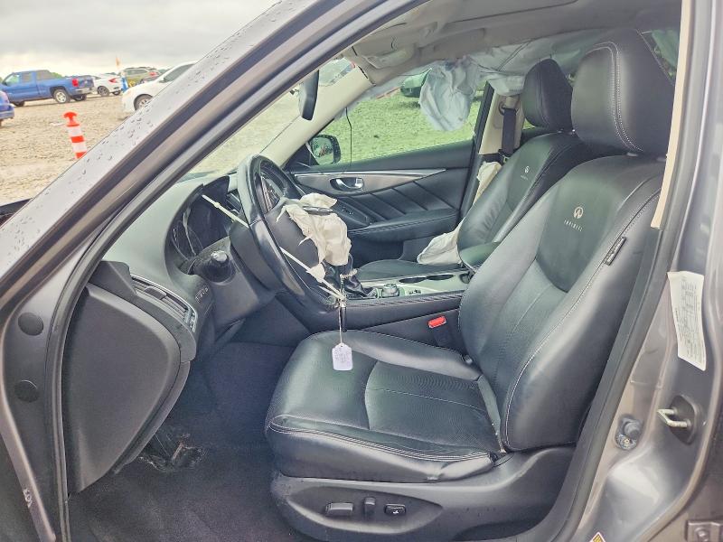 2014 Infiniti Q50 VIN JN1BV7AR7EM681809 COPART salvage auction — FRONT END, MI - CERTIFICATE OF TITLE, sold $600 on 2026-07-02 (photo 7)