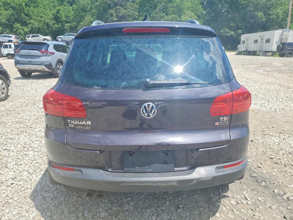2016 Volkswagen Tiguan VIN WVGBV7AX2GW521755 COPART salvage auction — MINOR DENT/SCRATCHES, Ri - Certificate Of Title (P), sold $1,950 on 2026-07-29 (photo 6)