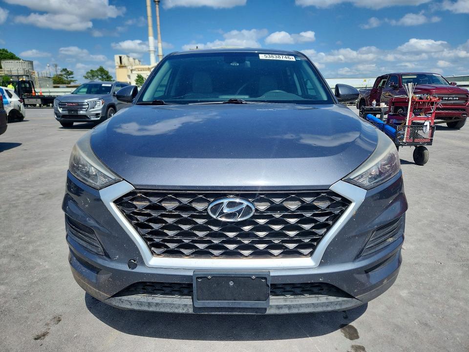 2019 Hyundai Tucson VIN KM8J23A43KU956534 COPART salvage auction — HAIL, Ok - Cert Of Title-Salvage, sold $3,550 on 2026-07-02 (photo 5)