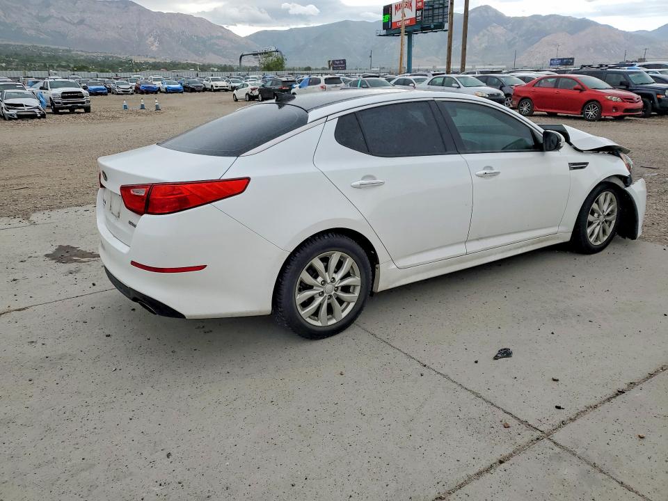 2015 Kia Optima VIN 5XXGN4A76FG479678 COPART salvage auction — FRONT END, Ut - Salvage Certificate, sold $1,050 on 2026-07-27 (photo 3)