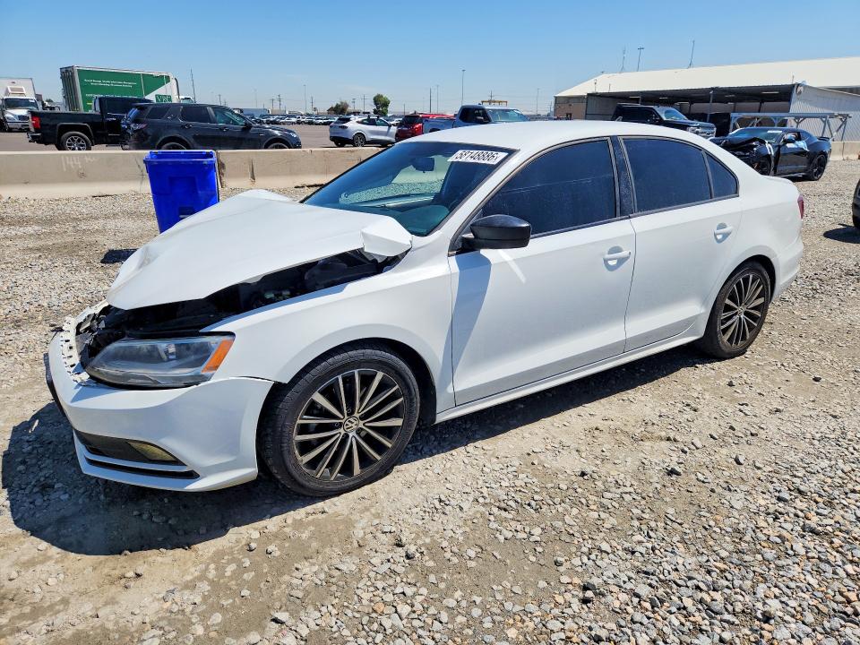 2016 Volkswagen VIN 3VWD17AJ1GM269966 COPART salvage auction — FRONT END, Co - Public - Salvage Title, sold $500 on 2026-07-27 (photo 1)