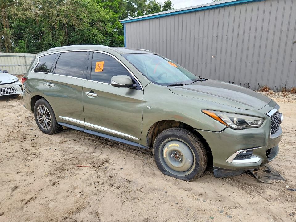 2017 Infiniti Qx60 VIN 5N1DL0MN5HC501714 COPART salvage auction — FRONT END, Fl - Certificate Of Title, sold $825 on 2026-07-31 (photo 4)