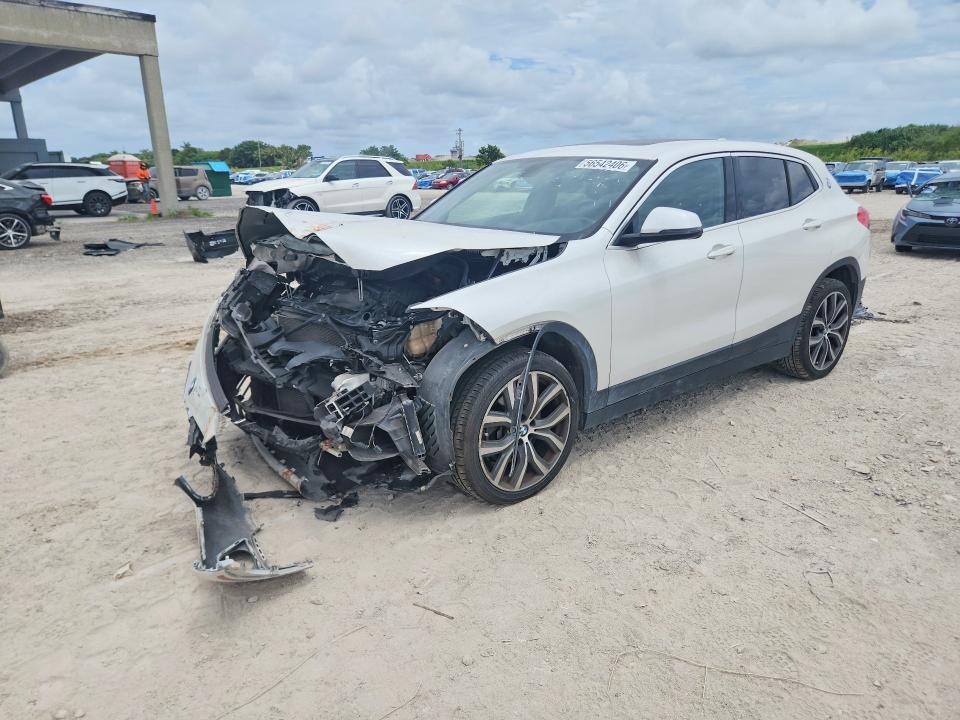 2018 BMW X2 VIN WBXYJ3C32JEJ84470 COPART salvage auction — FRONT END, Fl - Cert Of Title Slvg Rebuildable, sold $275 on 2026-07-23 (photo 1)