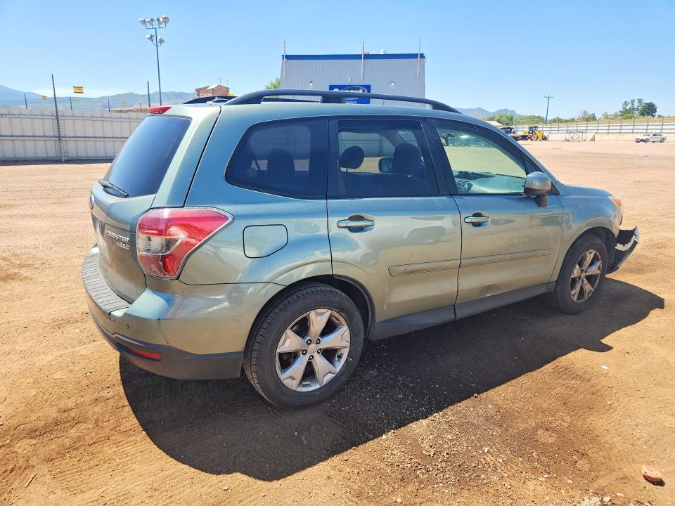 2014 Subaru Forester VIN JF2SJAGC0EH494110 COPART salvage auction — FRONT END, Co - Dis/Dlr/Exp Only Clean Title, sold $1,100 on 2026-07-27 (photo 3)