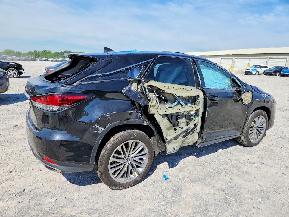 2022 Lexus Rx VIN 2T2JZMDA2NC353756 COPART salvage auction — ROLLOVER, Tn - Salvage Certificate, sold $11,800 on 2026-07-28 (photo 3)