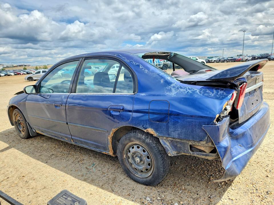 2002 Honda Civic VIN 2HGES15432H900103 COPART salvage auction — REAR END, Ab - Bos - Salvage, sold $225 on 2026-07-09 (photo 2)
