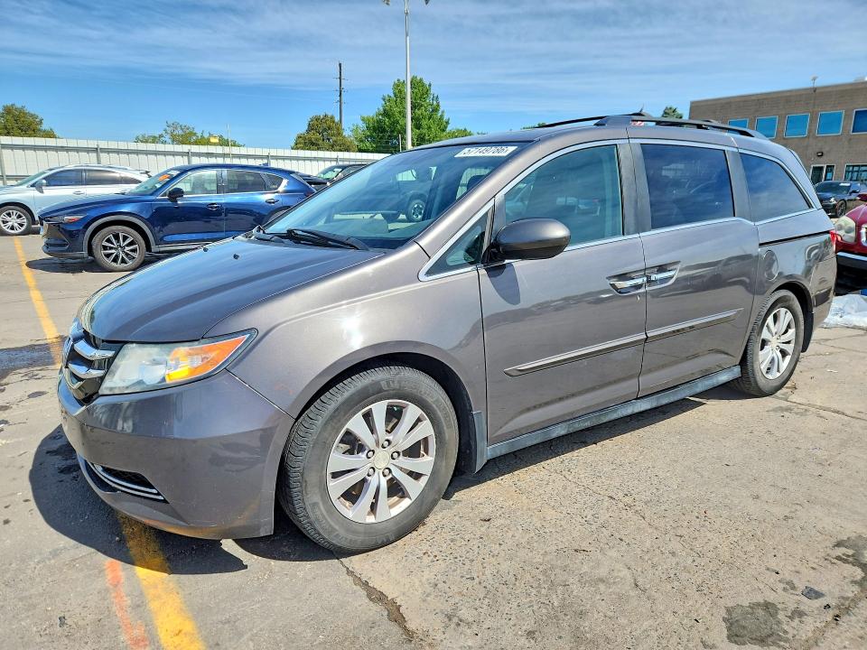 2015 Honda VIN 5FNRL5H67FB051638 COPART salvage auction — REAR END, Salvage Title, sold $2,150 on 2026-07-22 (photo 1)