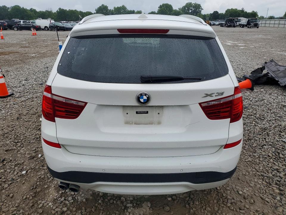 2016 BMW X3 VIN 5UXWX9C59G0D85510 COPART salvage auction — MINOR DENT/SCRATCHES, Fl - Certificate Of Title, sold $725 on 2026-07-24 (photo 6)