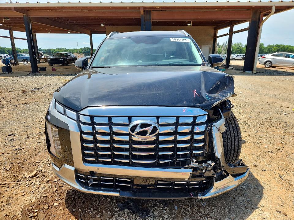 2025 Hyundai Palisade VIN KM8R74GE3SU842057 COPART salvage auction — FRONT END, AL - CERT OF TITLE-SALVAGE TITLE, sold $17,600 on 2026-07-29 (photo 5)