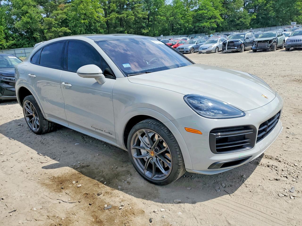 2020 Porsche Cayenne VIN WP1BF2AY8LDA65570 COPART salvage auction — Rear End, MA - CERT OF TITLE-SALVAGE, sold $37,500 on 2026-07-06 (photo 4)