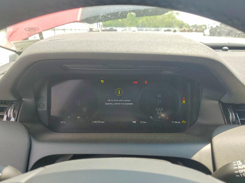 2025 Land rover Discovery sport VIN SALCJ2FX5SH365023 COPART salvage auction — FRONT END, Va - Cert Of Title - Salvage, sold $15,400 on 2026-07-16 (photo 9)