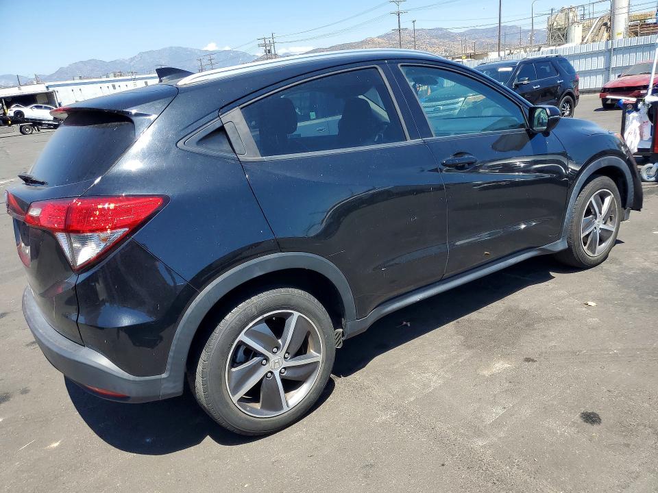 2021 Honda Hr-v VIN 3CZRU5H71MM722102 COPART salvage auction — FRONT END, CA - SALVAGE CERTIFICATE, sold $7,300 on 2026-07-27 (photo 3)