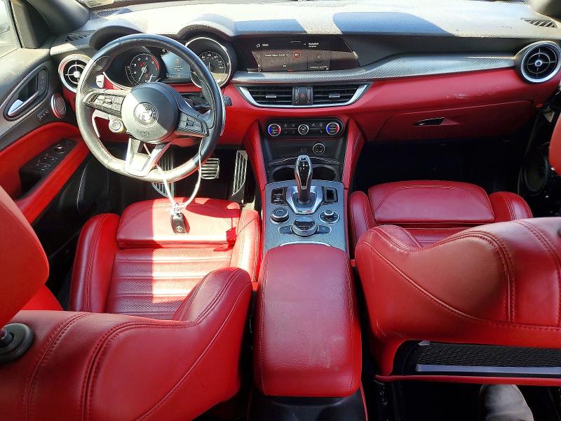 2020 Alfa romeo Stelvio VIN ZASPAKBN2L7C91703 COPART salvage auction — FRONT END, Salvage Title, sold $4,150 on 2026-08-20 (photo 8)