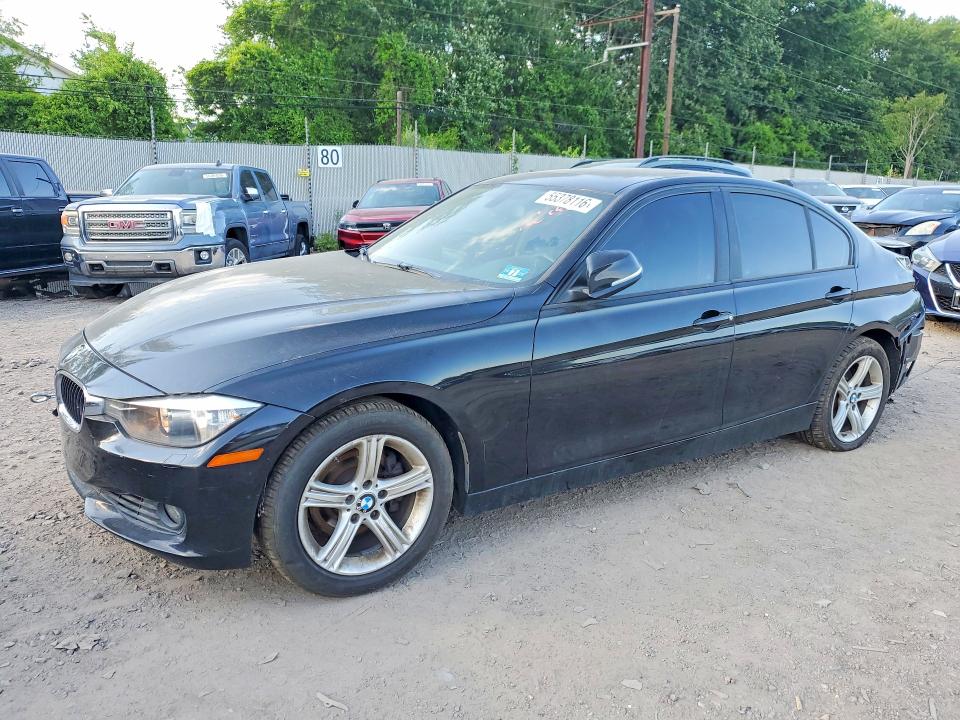 2013 BMW 3er VIN WBA3B5G5XDNS02873 COPART salvage auction — REAR END, Pa - Certificate Of Salvage, sold $925 on 2026-08-19 (photo 1)