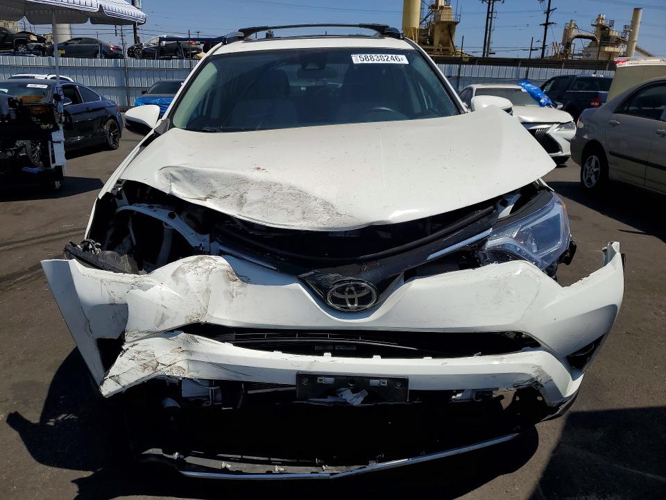 2017 Toyota VIN JTMWFREV3HJ121306 COPART salvage auction — FRONT END, Ca - Salvage Certificate, sold $4,150 on 2026-07-13 (photo 5)