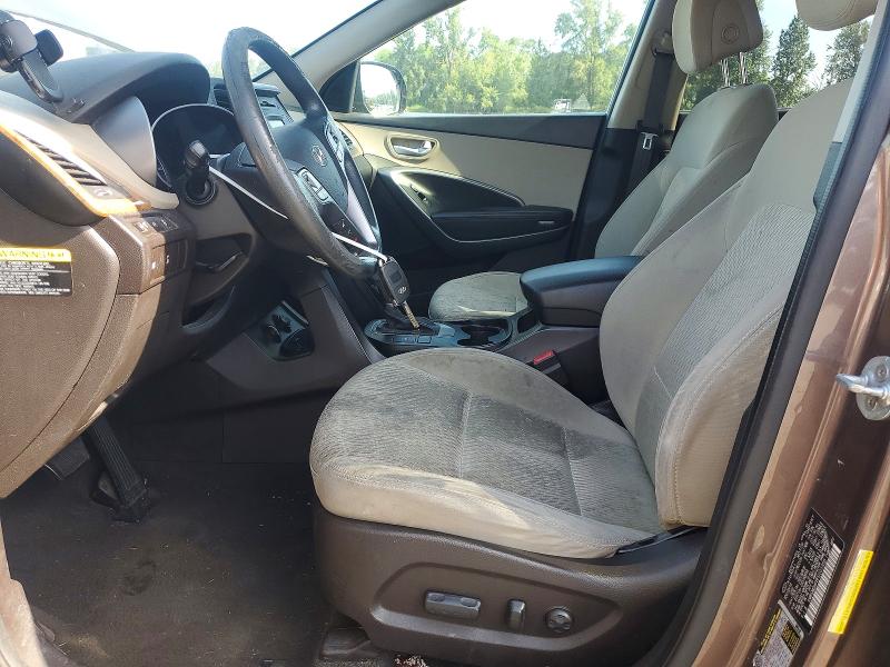 2015 Hyundai Santa fe VIN KM8SMDHF8FU101958 COPART salvage auction — MINOR DENT/SCRATCHES, Or - Certificate Of Title, sold $1,050 on 2026-07-02 (photo 7)