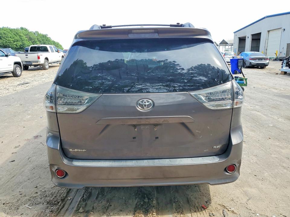 2015 Toyota Sienna VIN 5TDXK3DC7FS601054 COPART salvage auction — FRONT END, Ga - Cert Of Title-Salvage, sold $4,100 on 2026-07-03 (photo 6)