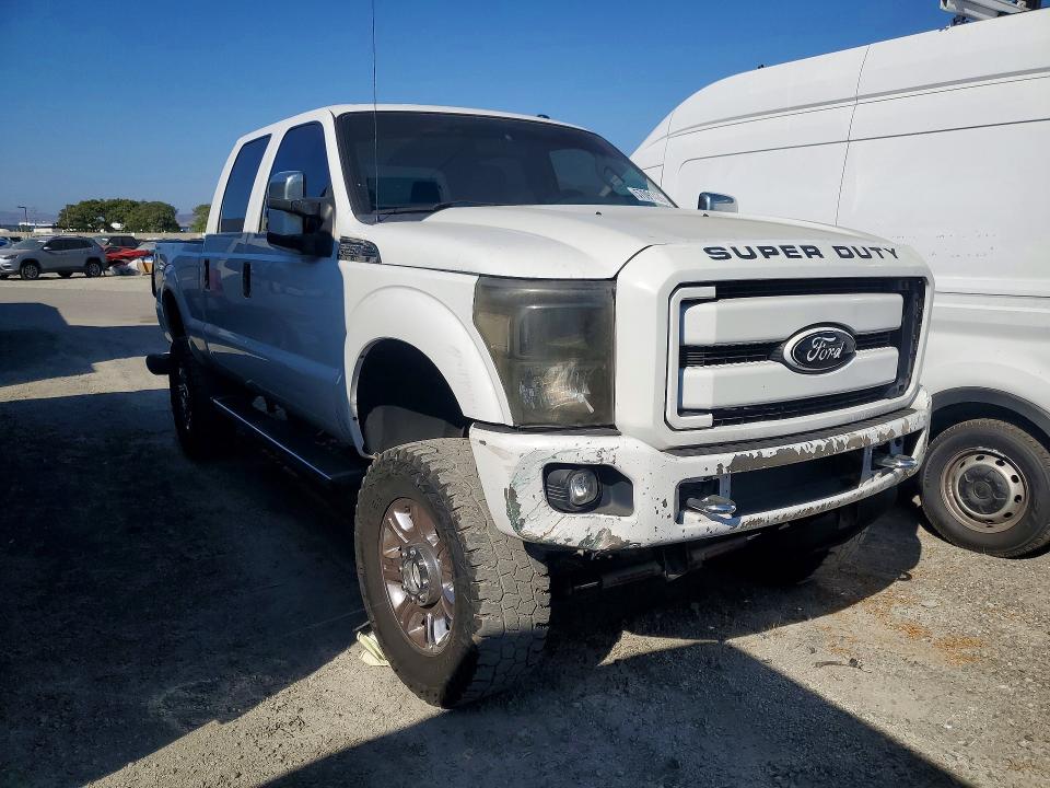 2015 Ford F250 VIN 1FT7W2B62FEC63385 COPART salvage auction — REAR END, Ca - Salvage Certificate, sold $1,450 on 2026-07-02 (photo 4)