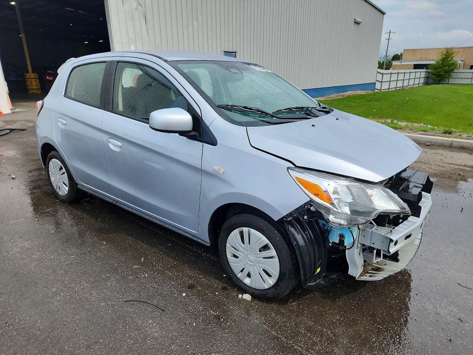 2024 Mitsubishi Mirage VIN ML32AUHJ2RH016678 COPART salvage auction — FRONT END, FL - CERTIFICATE OF TITLE (P), sold $5,900 on 2026-07-20 (photo 4)