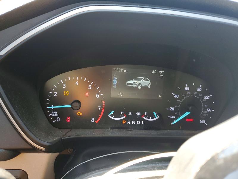 2021 Ford Escape VIN 1FMCU9H62MUA65750 COPART salvage auction — FRONT END, Mi - Certificate Of Title, sold $2,800 on 2026-07-21 (photo 9)