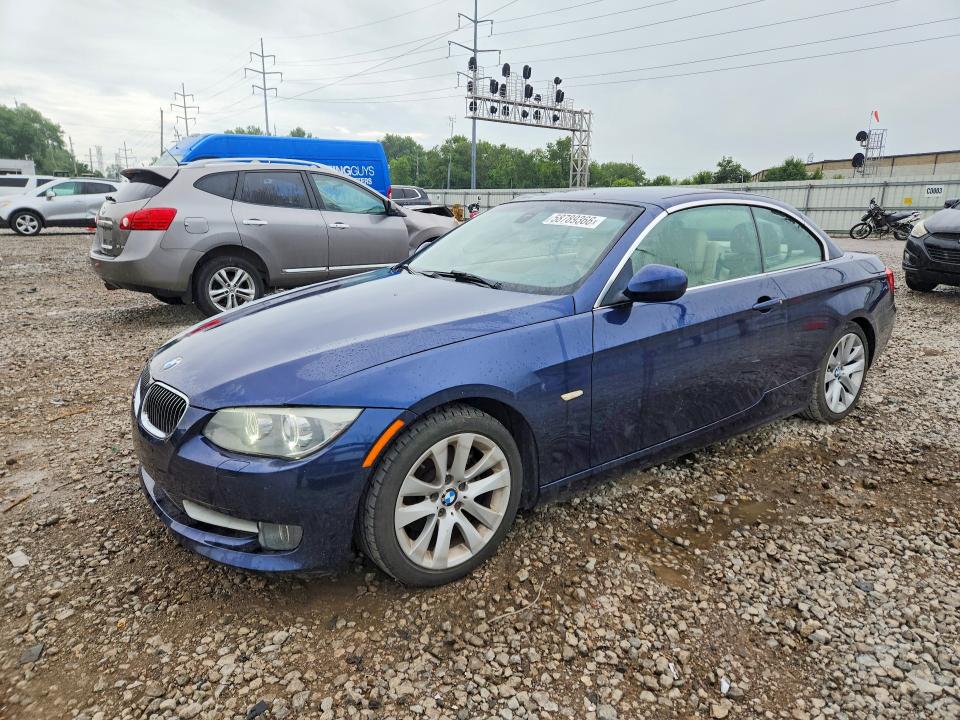 2012 BMW 3er VIN WBADW3C52CE446731 COPART salvage auction — MINOR DENT/SCRATCHES, OH - CERTIFICATE OF TITLE, sold $1,550 on 2026-07-31 (photo 1)