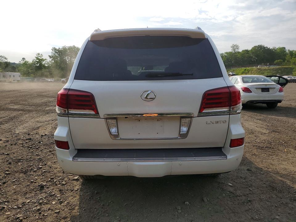 2013 Lexus Lx VIN JTJHY7AX5D4121375 COPART salvage auction — FRONT END, Ny - Mv907A With Altered Vin, sold $9,200 on 2026-07-21 (photo 6)