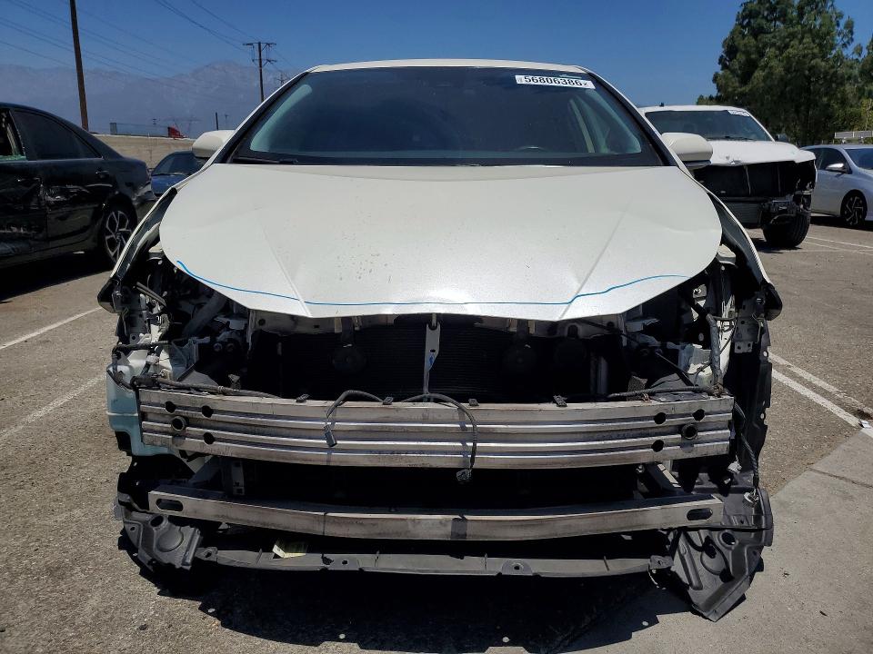 2017 Toyota VIN JTDKARFU0H3053439 COPART salvage auction — FRONT END, Ca - Salvage Certificate, sold $3,150 on 2026-07-02 (photo 5)