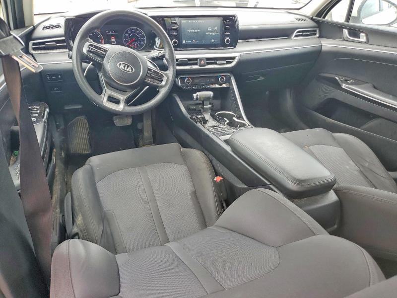2021 Kia K5 VIN 5XXG24J20MG040843 COPART salvage auction — FRONT END, Ms - Cert Of Title-Salvaged, sold $3,650 on 2026-07-17 (photo 8)