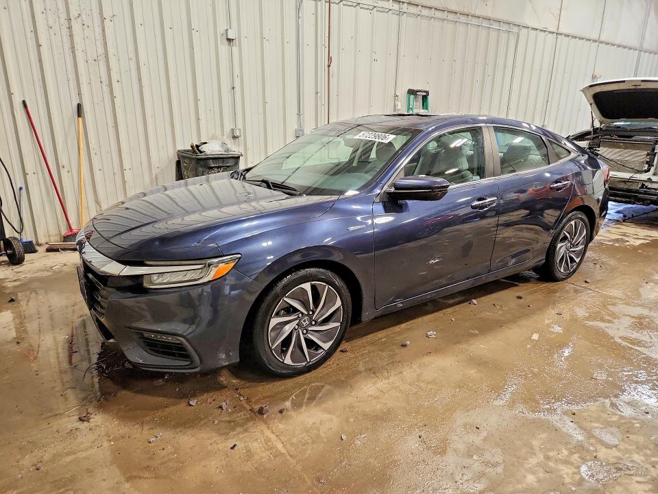 2019 Honda Insight VIN 19XZE4F97KE023405 COPART salvage auction — HAIL, Wi - Certificate Of Title, sold $14,200 on 2026-07-06 (photo 1)