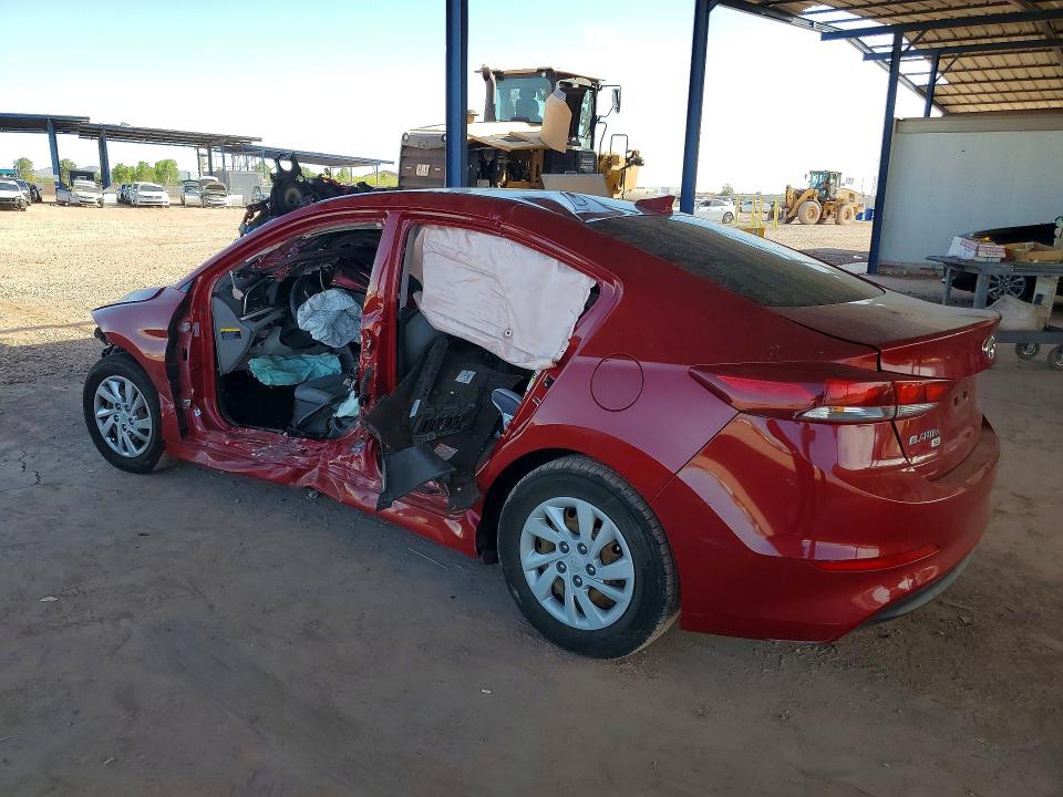 2017 Hyundai VIN KMHD74LF7HU084547 COPART salvage auction — FRONT END, Az - Cert Of Title - Salvage, sold $225 on 2026-07-28 (photo 2)