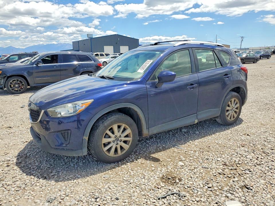 2014 Mazda Cx-5 VIN JM3KE2BE6E0385464 COPART salvage auction — SIDE, Ut - Salvage Certificate, sold $2,050 on 2026-07-24 (photo 1)