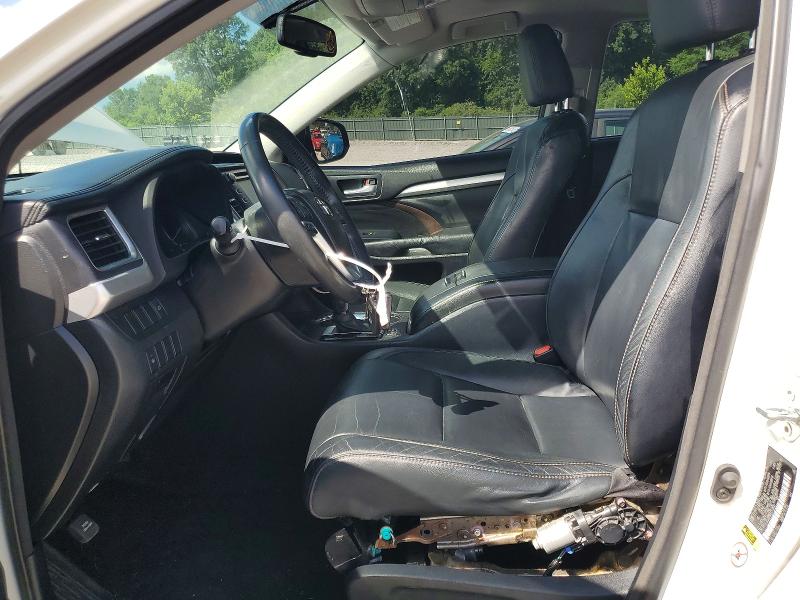2015 Toyota Highlander VIN 5TDJKRFH2FS120937 COPART salvage auction — MINOR DENT/SCRATCHES, Tn - Certificate Of Title, sold $5,700 on 2026-07-14 (photo 7)