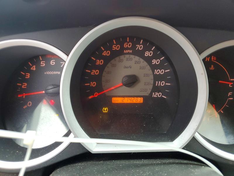 2007 Toyota Tacoma VIN 5TEMU52N07Z343297 COPART salvage auction — HAIL, Ia - Cert Of Title-Salvage Title, sold $550 on 2026-07-29 (photo 9)