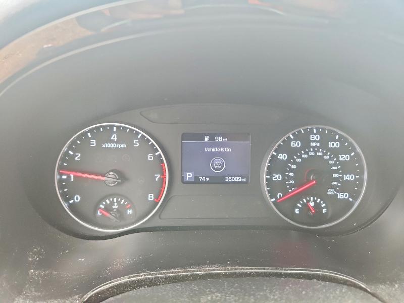 2023 Kia Seltos VIN KNDEUCAAXP7459444 COPART salvage auction — FRONT END, Il - Salvage Certificate, sold $6,200 on 2026-07-29 (photo 9)